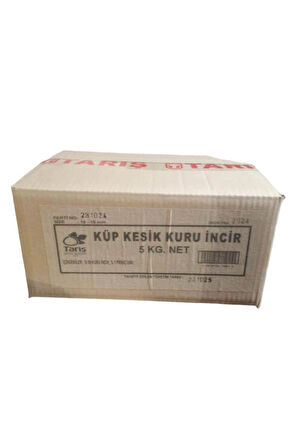 Tariş 10*10 Küp Kesik Kuru Incir 5 KG