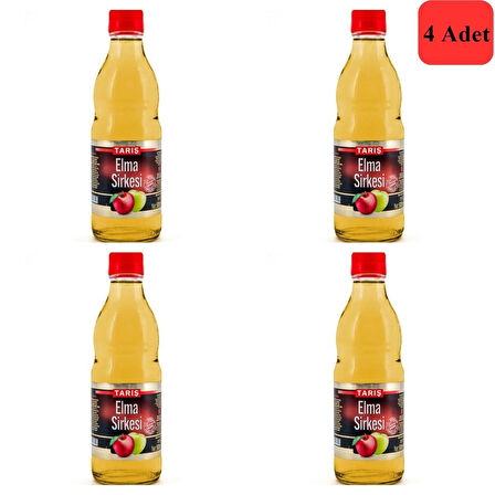 Elma Sirkesi 500 ml Cam 4 Adet