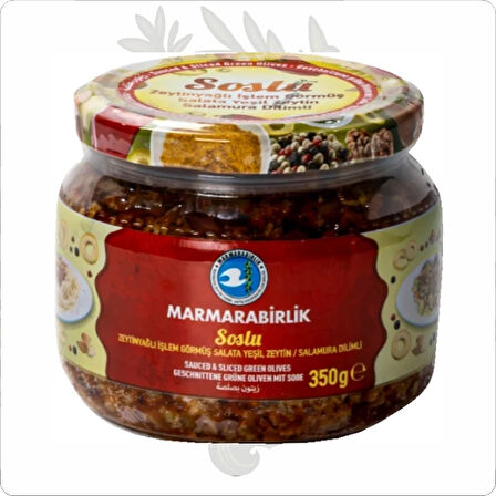MARMARABİRLİK SOSLU ZEYTİN SALATASI 350 GR