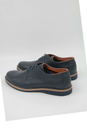 Komcero 9Y6691-7416 Erkek Klasik Ayakkabı - Lacivert