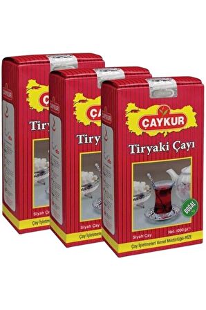 Çaykur Tiryaki Çay 1 kg x 3 Adet