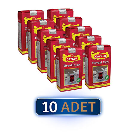 Çaykur Tiryaki Çay 1000 gr X 10 Adet