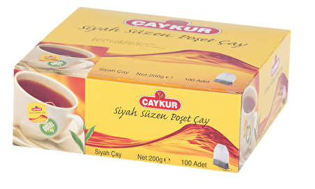 Çaykur Bardak Poşet Siyah Çay 200 gr 100'lü 