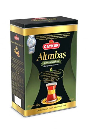 Altınbaş Çay Teneke Kutu Bergamotlu 400gr * 12 adet