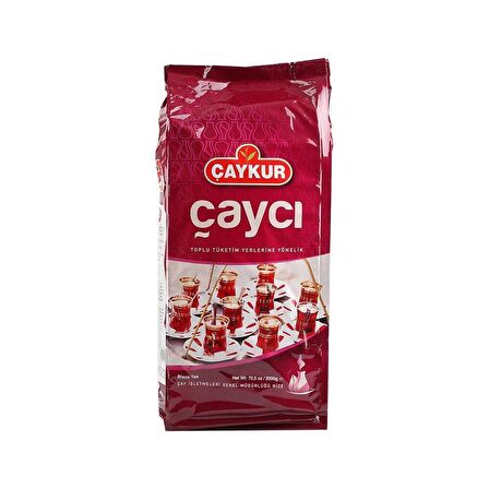 Çaykur Çaycı Dökme Siyah Çay 2000 gr 