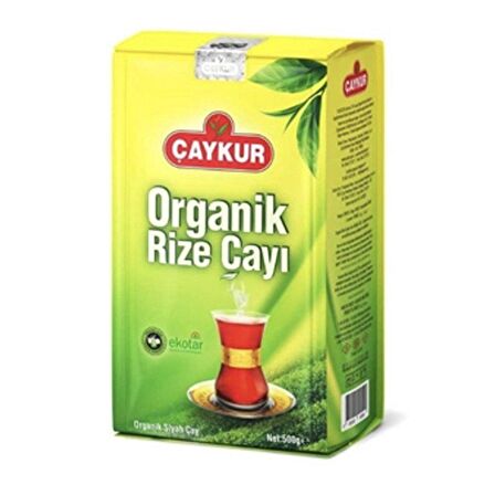 Çaykur Rize Organik Dökme Siyah Çay 500 gr 