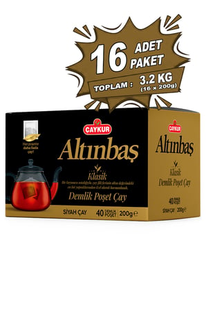 Altınbaş Demlik Poşet Çayı 5gr 40 Adet Onaltılı Paket