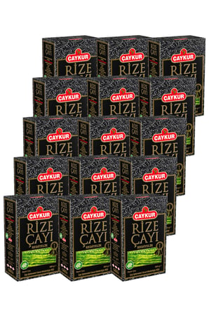 Rize Çayı Hediyelik 500gr (Karton Kutu) Onbeşli Paket
