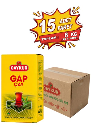 GAP Çayı 400 gr. Onbeşli Paket