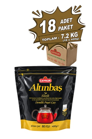 Altınbaş Demlik Poşet Çayı 5gr 80 Adet Onsekizli Paket