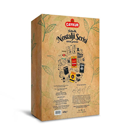 Çaykur Hediyelik Nostalji Çay Serisi 400 Gr