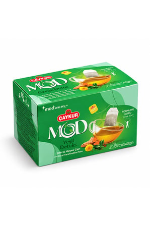 Çaykur MOD Yeşil De-toks Bardak Poşet Çay 2x20 40gr.
