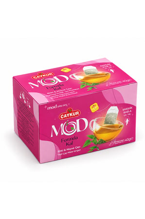 Çaykur MOD Formda Kal Bardak Poşet Çay 2x20 40gr.