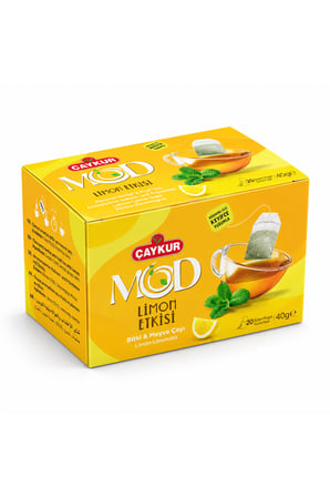 Çaykur MOD Limon Etkisi Bardak Poşet Çay 2x20 40gr.