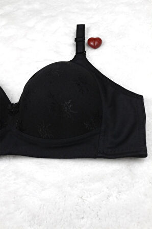 Toparlayıcı Balensiz Lez Dantelli Minimizer Sütyen