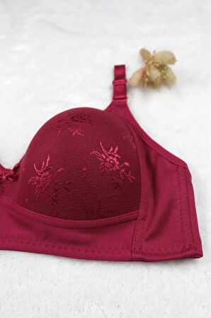 Toparlayıcı Balensiz Lez Dantelli Minimizer Sütyen