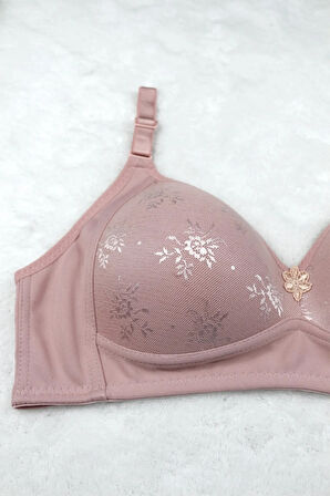 Toparlayıcı Balensiz Lez Dantelli Minimizer Sütyen