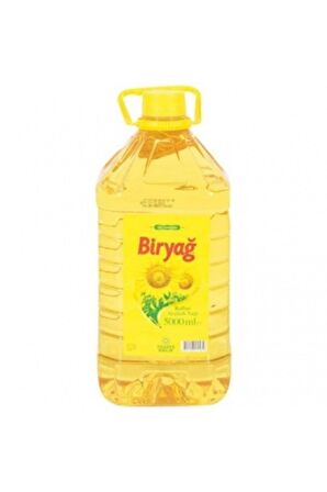 Biryağ Pet Ayçiçek Yağı 5 lt 