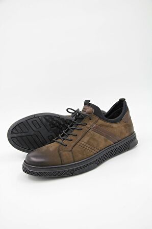 Komcero 1K0602-446 Erkek Casual Ayakkabı - Haki