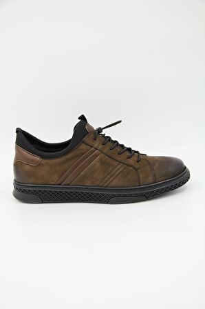 Komcero 1K0602-446 Erkek Casual Ayakkabı - Haki