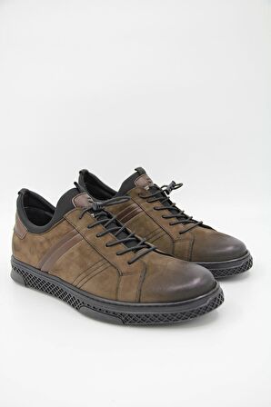 Komcero 1K0602-446 Erkek Casual Ayakkabı - Haki