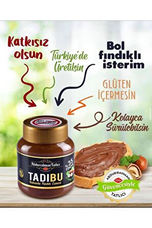 Abdurrahman Tatlıcı Tadıbu 330 gr + Jacobs Monarch Espresso Filtre Kahve 500 gr