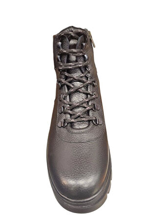 KOMCERO 3K1765-3606 KALIN KAUÇUK TABAN DERİ ERKEK POSTAL BOT