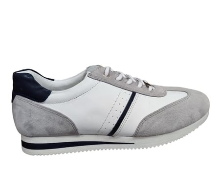 KOMCERO 4Y1543 İNCE TABAN ERKEK DERİ SNEAKERS SPOR AYAKKABI