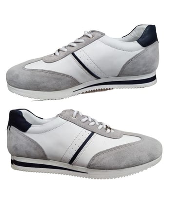 KOMCERO 4Y1543 İNCE TABAN ERKEK DERİ SNEAKERS SPOR AYAKKABI