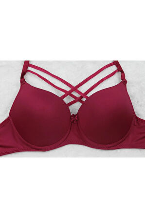 Çapraz Ipli Desteksiz Sütyen