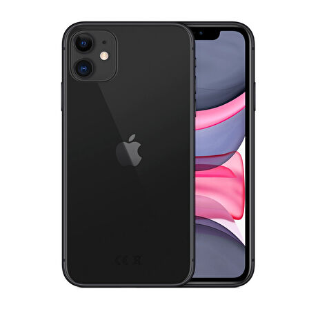 Yenilenmiş iPhone 11 64GB Siyah A Kalite