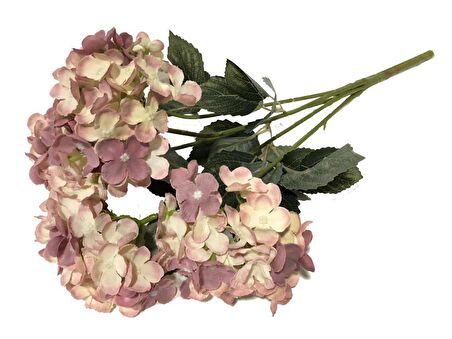Yapay Çiçek Ortanca Çiçeği Pudra  50 cm