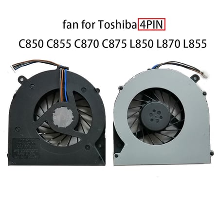 Toshiba Satellite C850, C850D, C855, C855D, C875 L850, L850D, L855, L855D CPU Fanı KSB06105HB-A (4 pin)