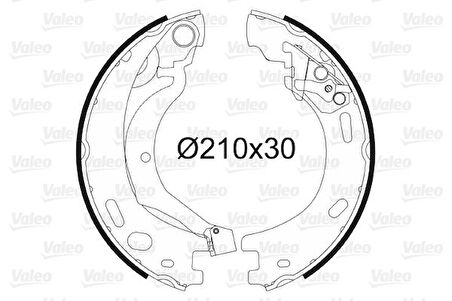 Land Rover El Fren Balata Takımı Discovery 3 05-09 Discovery 4 10-16 Range Rover Sport 05-13 - Valeo 564199
