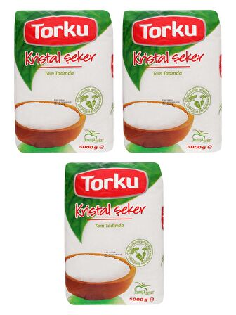 Torku 5 kg Toz şeker x 3 Adet (15kg)