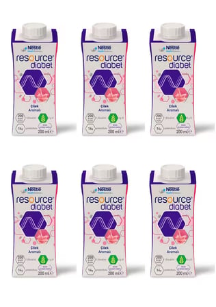 Nestle Resouce Diabet (Diyabet)  200 Ml X 6 Adet