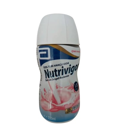 NUTRIVIGOR ÇİLEK AROMALI 220 ML X 18 ADET