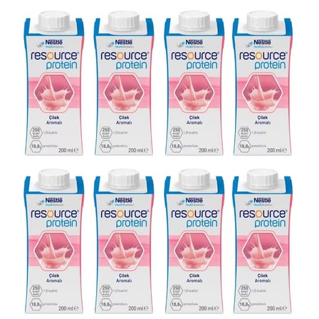 Nestle Resource Protein Çilek Aromalı 200 ML X 1 Adet