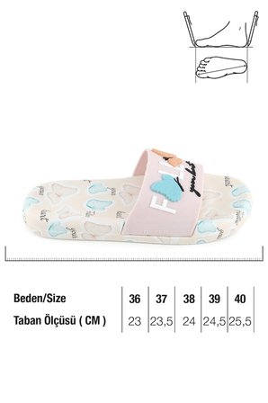 Kadın Yazlık PU Rahat Taban Ev Banyo Havuz Plaj Terlik