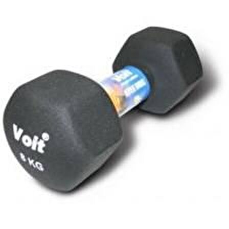 Voit VDB-04 8KG Altıgen Neo Dumbbell_Siyah