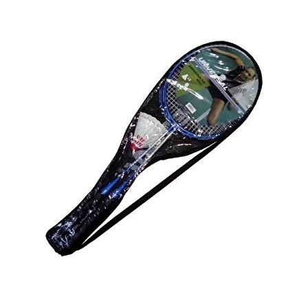 Universal Badminton Set (2 Raket + 3 Top)