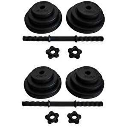 Dynamıc Vinly Dumbbell Set 20 Kg