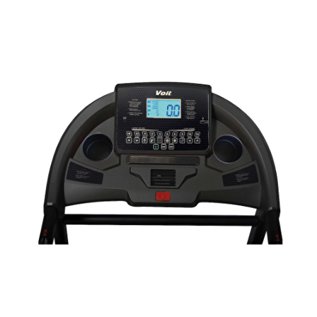 Voit Platinum 3 HP Otomatik Eğimli MP3 Girişli Hoparlörlü Siyah Koşu Bandı