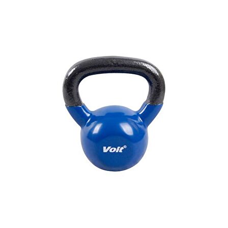 Voit Vinyl Kettlebell 6 Kg. Mavi Ağırlık