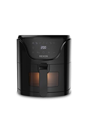 REXON SMART AIR FRYER SİYAH 4,5 litre