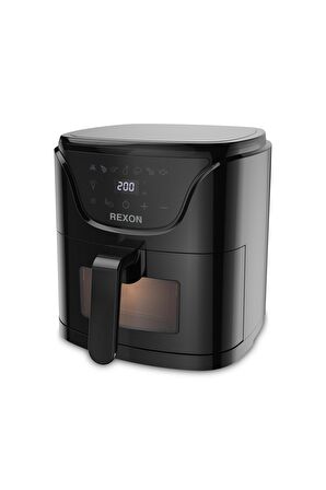 REXON SMART AIR FRYER SİYAH 4,5 litre