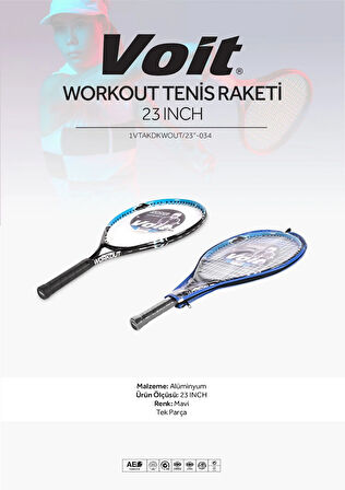 Voit Workout Tenis Raketi 23 Inch Mavi