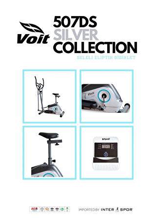 Voit 507DS Silver Collection Seleli Eliptik Bisiklet