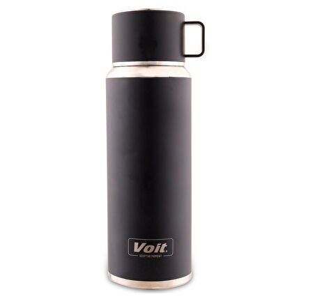 1VTAKTM41075-052 Voit Enjoy Thermos 750Ml Termos Siyah
