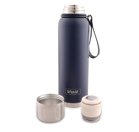 1VTAKTM42100-034 Voit Prıme Thermos 1000Ml Termos Lacivert